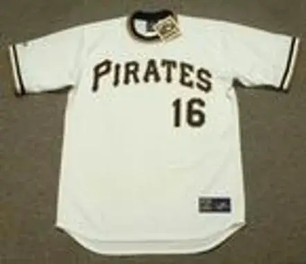 AL OLIVER Pittsburgh Pirates 1971 Majestic Cooperstown Throwback Baseball Jersey 