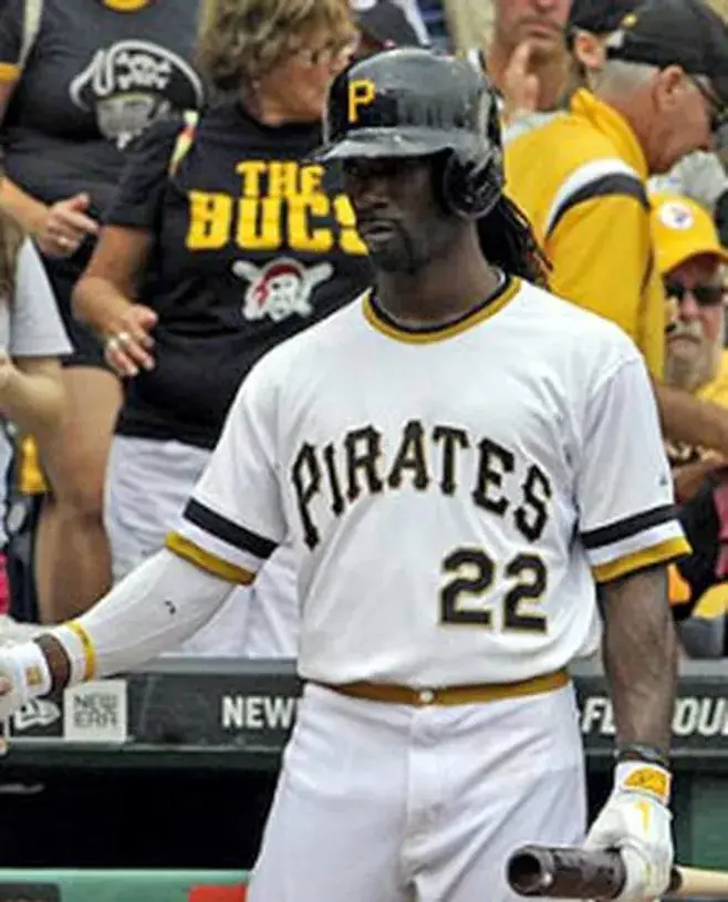 ANDREW McCUTCHEN Pittsburgh Pirates 1970’s Majestic Cooperstown Baseball Jersey 