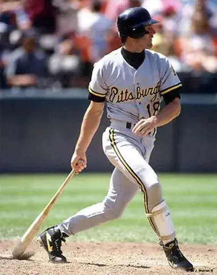 ANDY VAN SLYKE Pittsburgh Pirates 1992 Majestic Throwback Away Baseball Jersey 