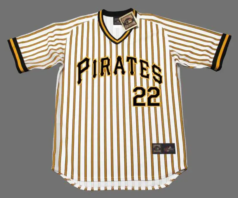 BERT BLYLEVEN Pittsburgh Pirates 1978 Home Majestic Throwback Baseball Jersey