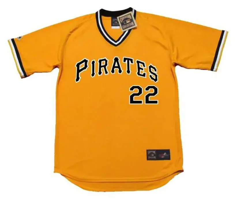 BERT BLYLEVEN Pittsburgh Pirates 1979 Home Majestic Throwback Baseball Jersey