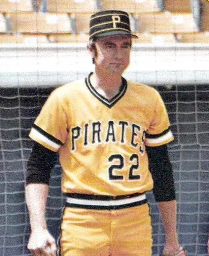 BERT BLYLEVEN Pittsburgh Pirates 1979 Home Majestic Throwback Baseball Jersey 