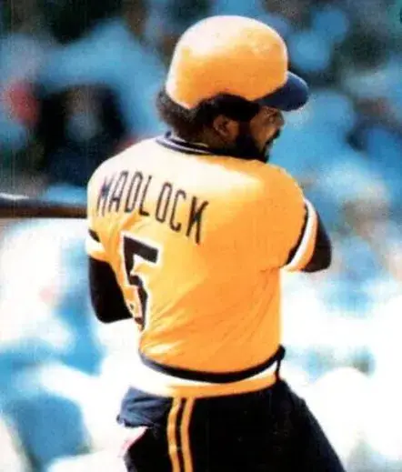BILL MADLOCK Pittsburgh Pirates 1979 Majestic Cooperstown Home Baseball Jersey 