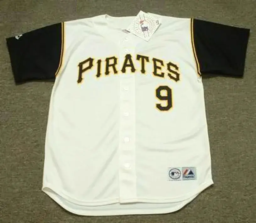 BILL MAZEROSKI Pittsburgh Pirates 1966 Majestic Throwback Home Baseball Jersey