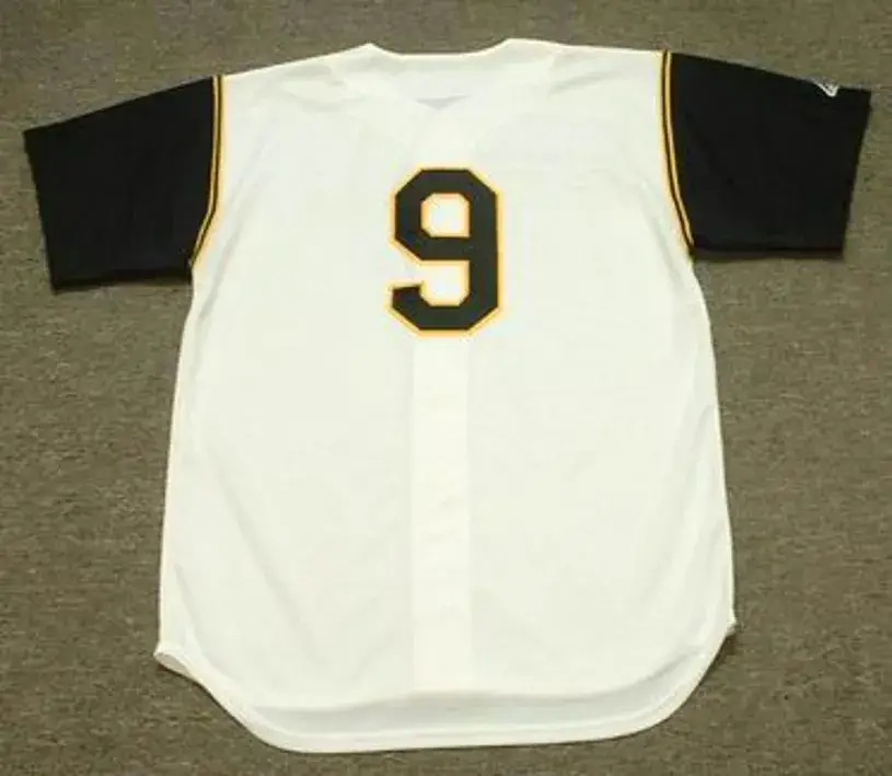 BILL MAZEROSKI Pittsburgh Pirates 1966 Majestic Throwback Home Baseball Jersey 