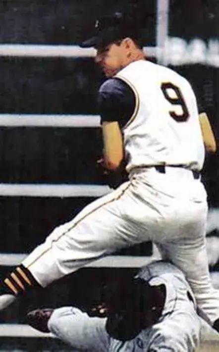 BILL MAZEROSKI Pittsburgh Pirates 1966 Majestic Throwback Home Baseball Jersey 