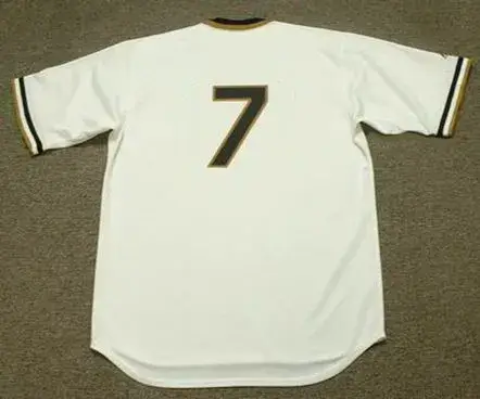 BOB ROBERTSON Pittsburgh Pirates 1971 Home Majestic Baseball Throwback Jersey