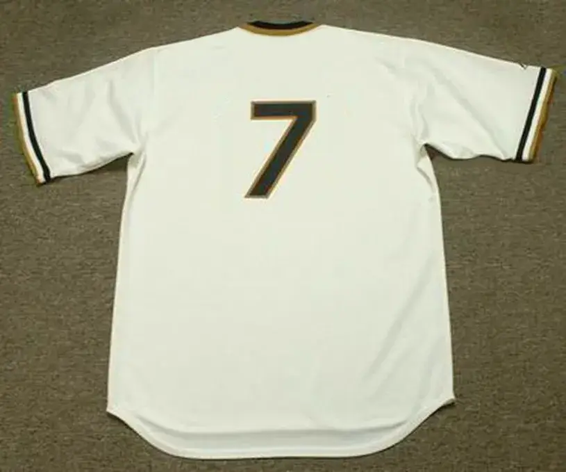 BOB ROBERTSON Pittsburgh Pirates 1971 Home Majestic Baseball Throwback Jersey