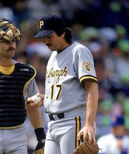 BOB WALK Pittsburgh Pirates 1992 Majestic Throwback Away Baseball Jersey 