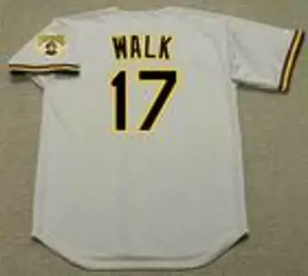 BOB WALK Pittsburgh Pirates 1992 Majestic Throwback Away Baseball Jersey 