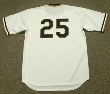 BRUCE KISON Pittsburgh Pirates 1971 Majestic Cooperstown Throwback Baseball Jersey 