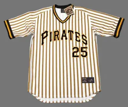 BRUCE KISON Pittsburgh Pirates 1978 Majestic Cooperstown Home Baseball Jersey
