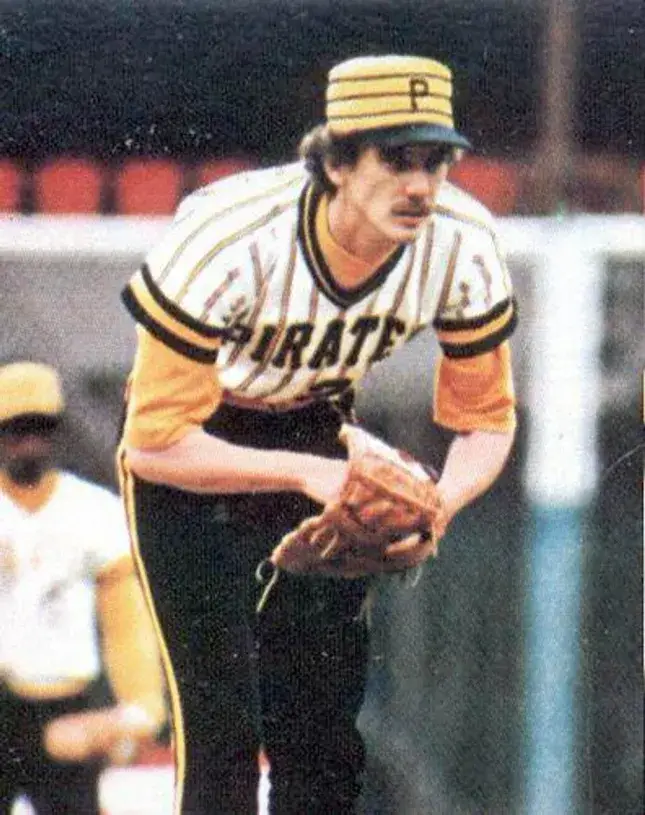 BRUCE KISON Pittsburgh Pirates 1978 Majestic Cooperstown Home Baseball Jersey 