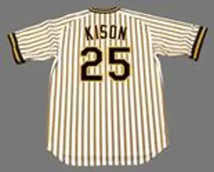 BRUCE KISON Pittsburgh Pirates 1978 Majestic Cooperstown Home Baseball Jersey 