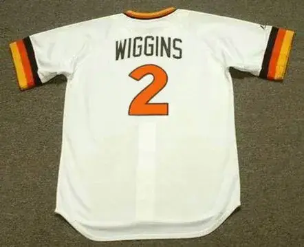 ALAN WIGGINS San Diego Padres 1984 Home Majestic Throwback Baseball Jersey 