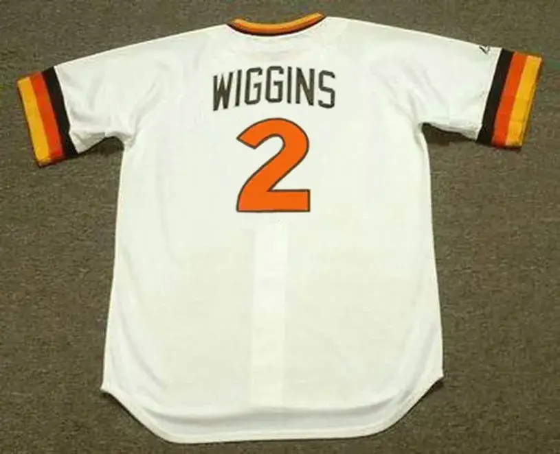 ALAN WIGGINS San Diego Padres 1984 Home Majestic Throwback Baseball Jersey 