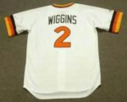 ALAN WIGGINS San Diego Padres 1984 Home Majestic Throwback Baseball Jersey 