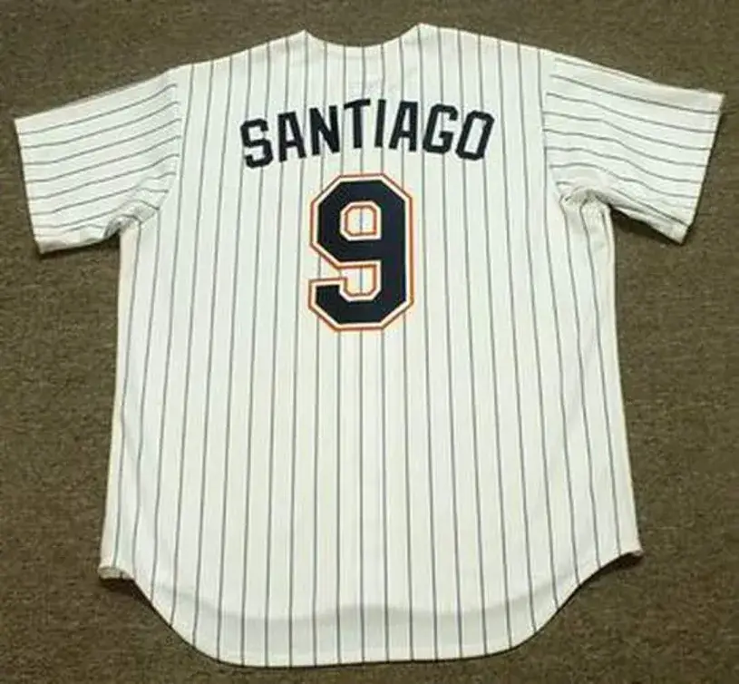 BENITO SANTIAGO San Diego Padres 1991 Home Majestic Throwback Baseball Jersey 