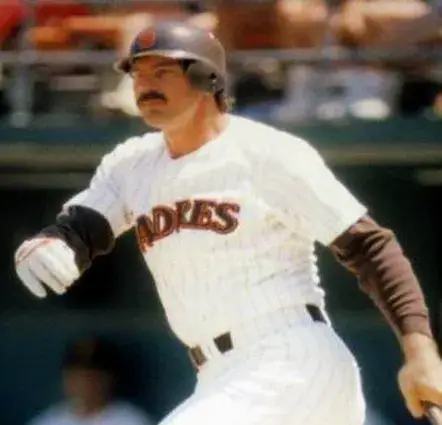 BRUCE BOCHY San Diego Padres 1986 Home Majestic Throwback Baseball Jersey 