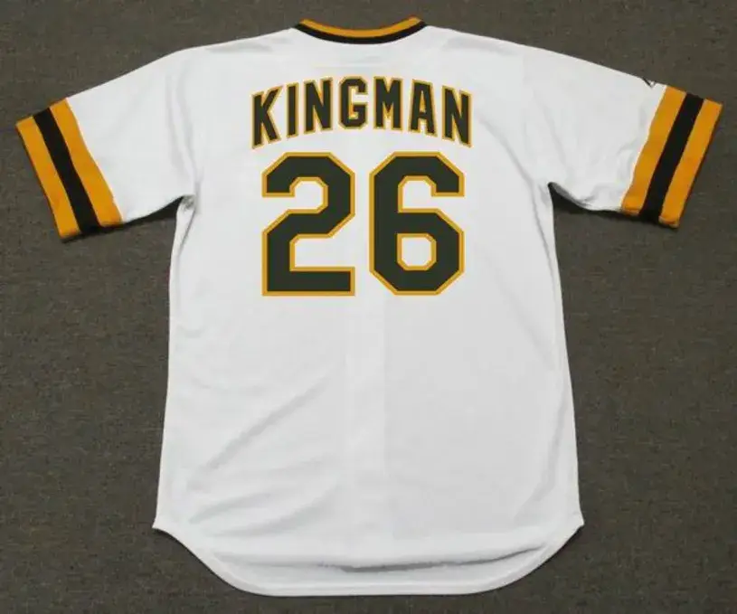 DAVE KINGMAN San Diego Padres 1970’s Majestic Cooperstown Home Baseball Jersey 