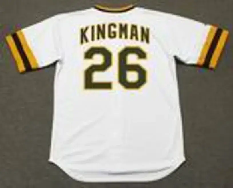 DAVE KINGMAN San Diego Padres 1970’s Majestic Cooperstown Home Baseball Jersey 