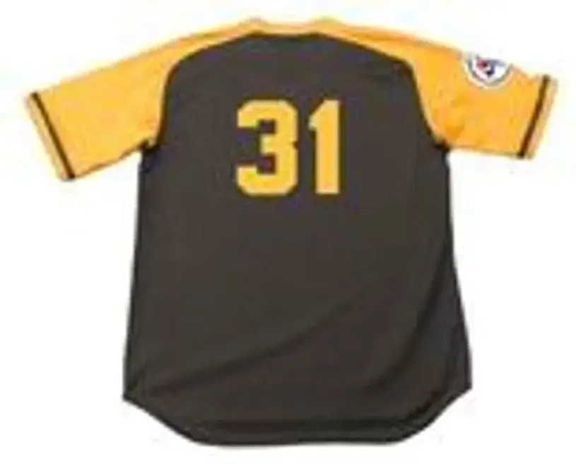DAVE WINFIELD San Diego Padres 1976 Away Majestic Baseball Throwback Jersey 