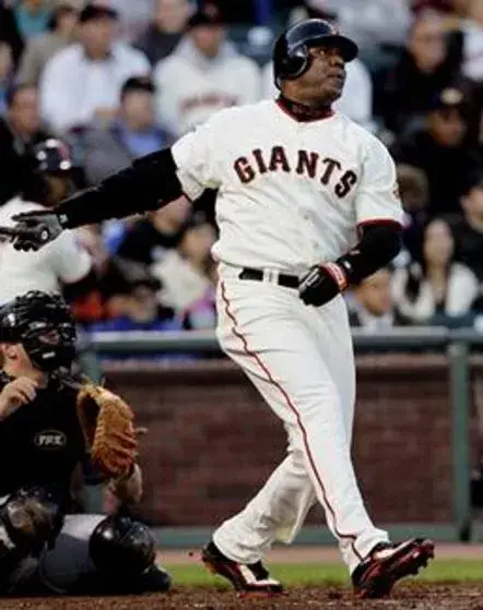 BARRY BONDS San Francisco Giants 2006 Home Majestic Throwback Baseball Jersey 