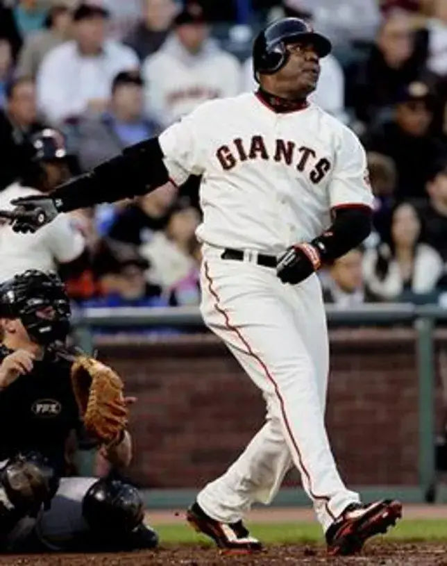 BARRY BONDS San Francisco Giants 2006 Home Majestic Throwback Baseball Jersey 