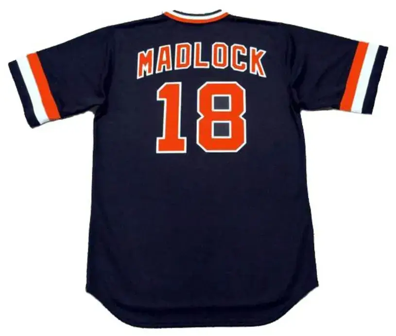 BILL MADLOCK San Francisco Giants 1978 Majestic Cooperstown Away Baseball Jersey 