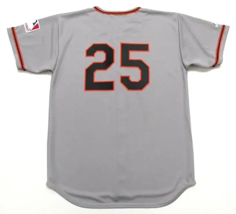 BOBBY BONDS San Francisco Giants 1969 Majestic Throwback Away Baseball Jersey 