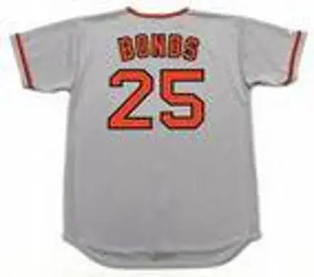 BOBBY BONDS San Francisco Giants 1973 Majestic Cooperstown Away Baseball Jersey 