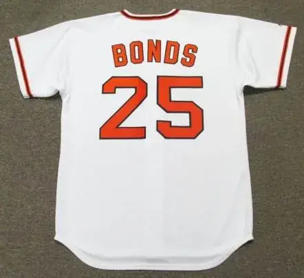 BOBBY BONDS San Francisco Giants 1973 Majestic Cooperstown Home Baseball Jersey 