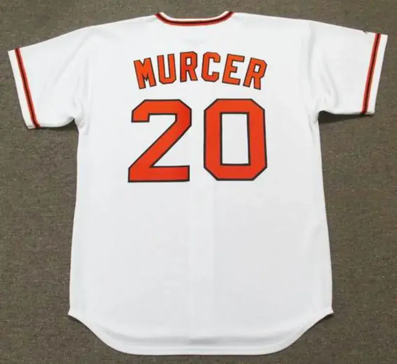 BOBBY MURCER San Francisco Giants 1976 Majestic Cooperstown Home Baseball Jersey 
