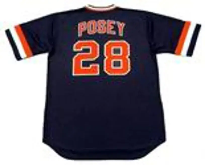 BUSTER POSEY San Francisco Giants 1980’s Majestic Cooperstown Away Baseball Jersey 