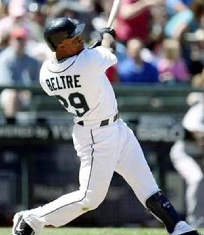 ADRIAN BELTRE Seattle Mariners 2007 Majestic Throwback Home Baseball Jersey 