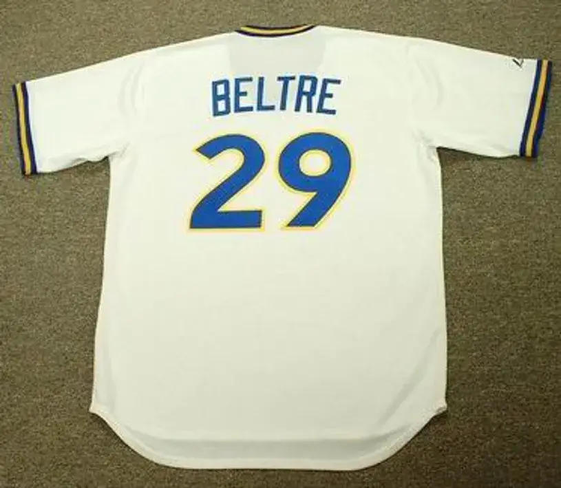 ADRIAN BELTRE Seattle Mariners Majestic Cooperstown Throwback Baseball Jersey 