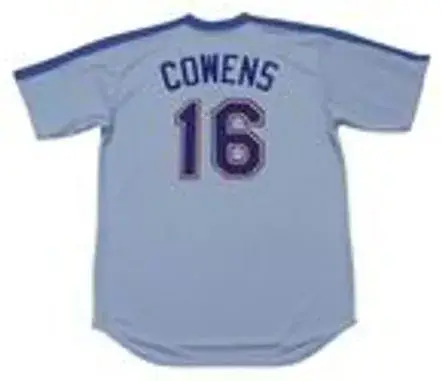 AL COWENS Seattle Mariners 1984 Majestic Cooperstown Away Baseball Jersey 