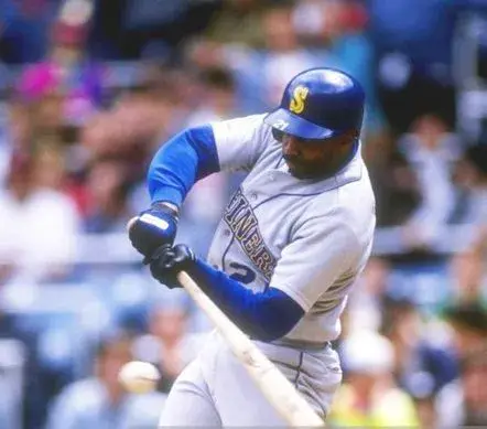 ALVIN DAVIS Seattle Mariners 1989 Away Majestic Throwback Baseball Jersey 