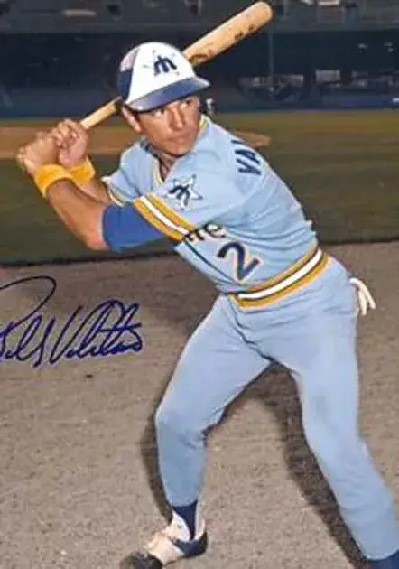 BOBBY VALENTINE Seattle Mariners 1979 Majestic Cooperstown Throwback Baseball Jersey 