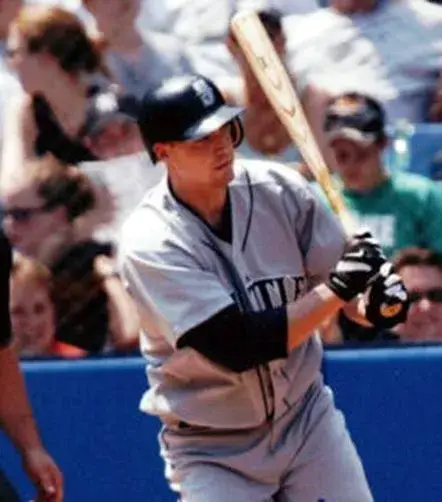 DAN WILSON Seattle Mariners 1997 Majestic Throwback Away Baseball Jersey 