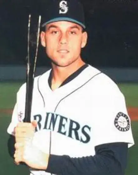 DAVE VALLE Seattle Mariners 1993 Majestic Throwback Home Baseball Jersey 