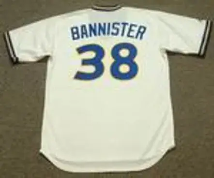 FLOYD BANNISTER Seattle Mariners 1979 Majestic Cooperstown Throwback Baseball Jersey 