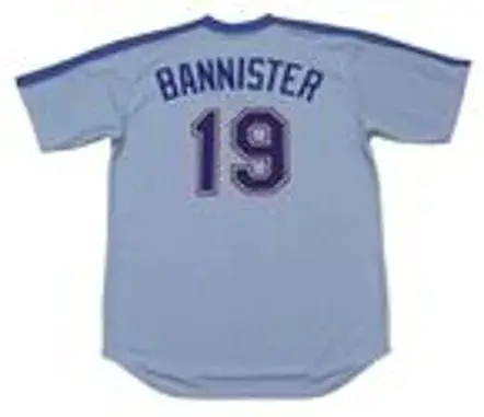FLOYD BANNISTER Seattle Mariners 1982 Majestic Cooperstown Away Baseball Jersey 