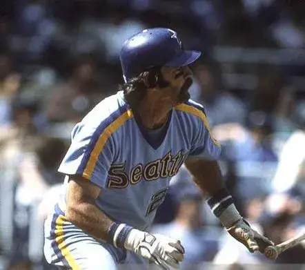 GORMAN THOMAS Seattle Mariners 1984 Majestic Cooperstown Away Baseball Jersey 