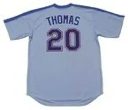 GORMAN THOMAS Seattle Mariners 1984 Majestic Cooperstown Away Baseball Jersey 