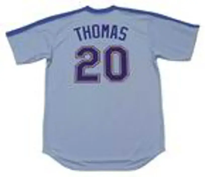 GORMAN THOMAS Seattle Mariners 1984 Majestic Cooperstown Away Baseball Jersey 