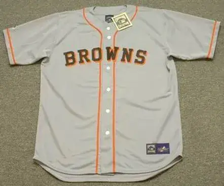ALBERT PUJOLS St. Louis Browns 1950’s Majestic Throwback Baseball Jersey