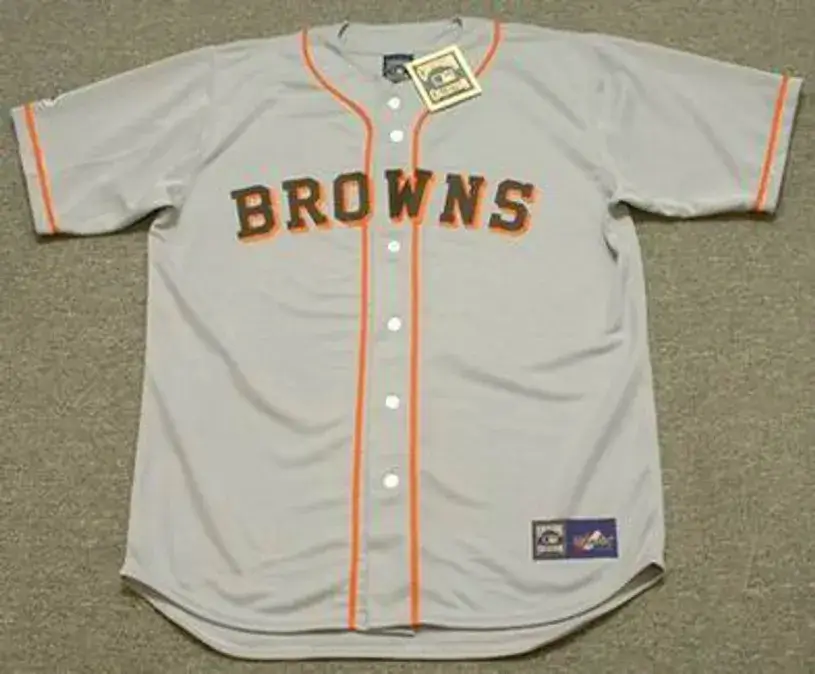 ALBERT PUJOLS St. Louis Browns 1950’s Majestic Throwback Baseball Jersey