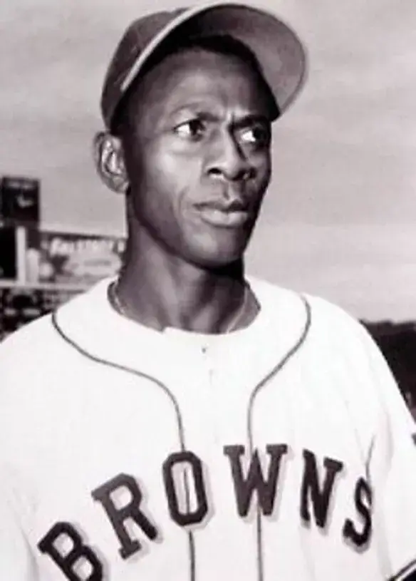 SATCHEL PAIGE St. Louis Browns 1951 Majestic Cooperstown Throwback Baseball Jersey 