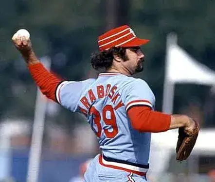 AL HRABOSKY St. Louis Cardinals 1975 Majestic Cooperstown Away Baseball Jersey 